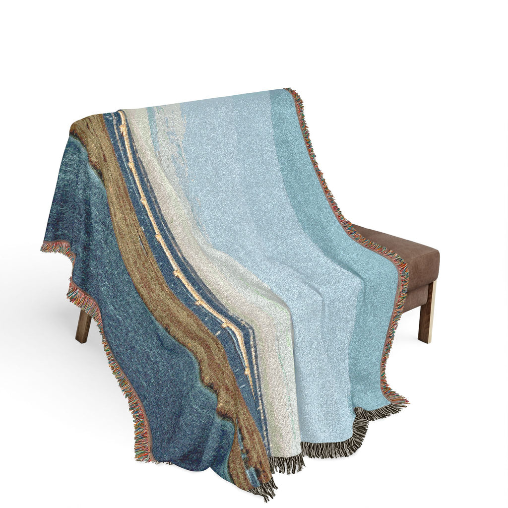 Chincoteague Island  Woven Blanket