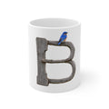 Blue Bird 11oz White Mug