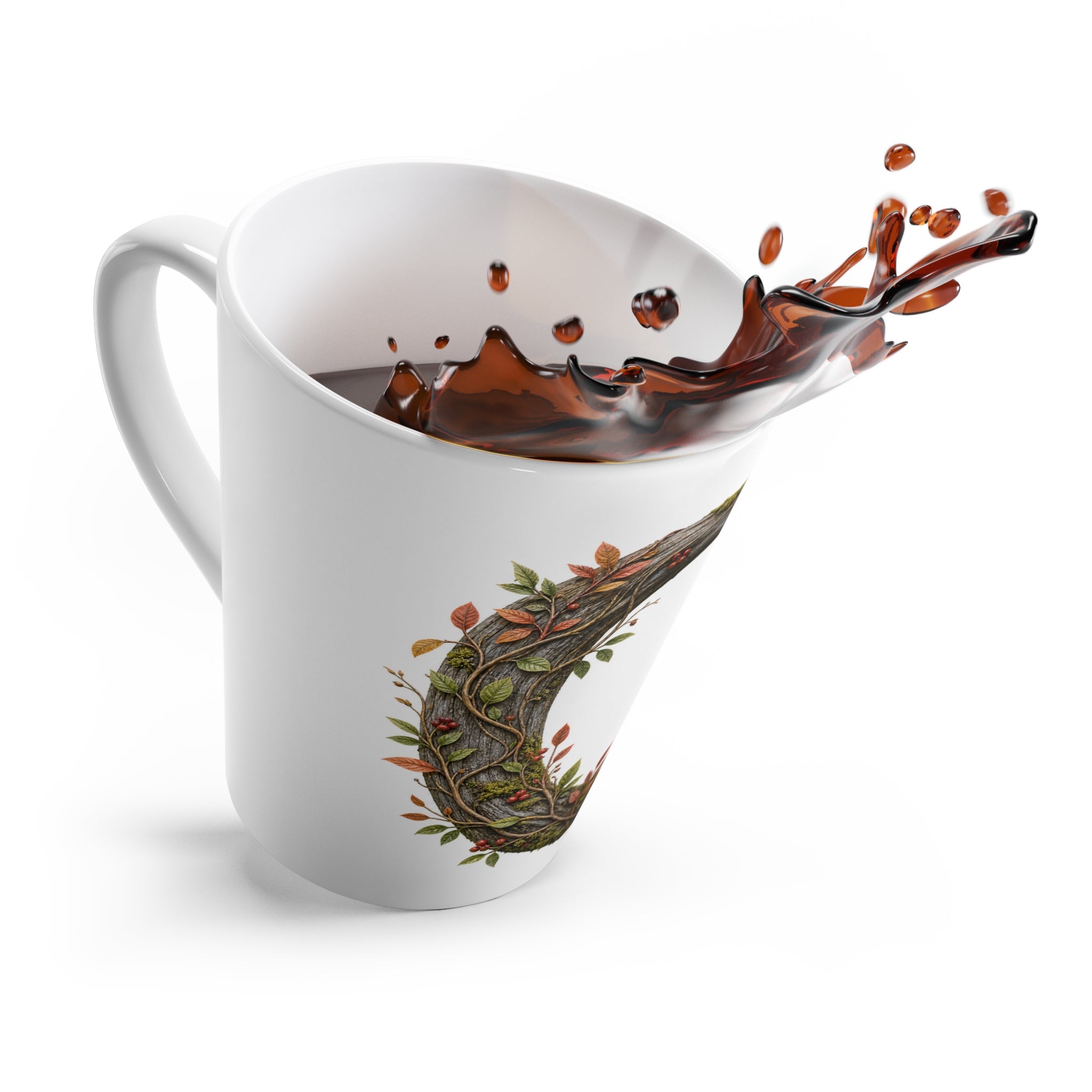 Northern Cardinal Latte Mug