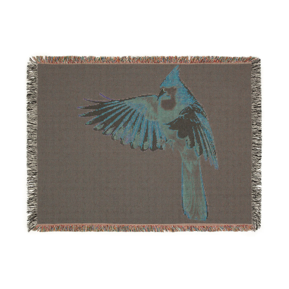 Northern Cardinal — Poli Roam Woven Blanket