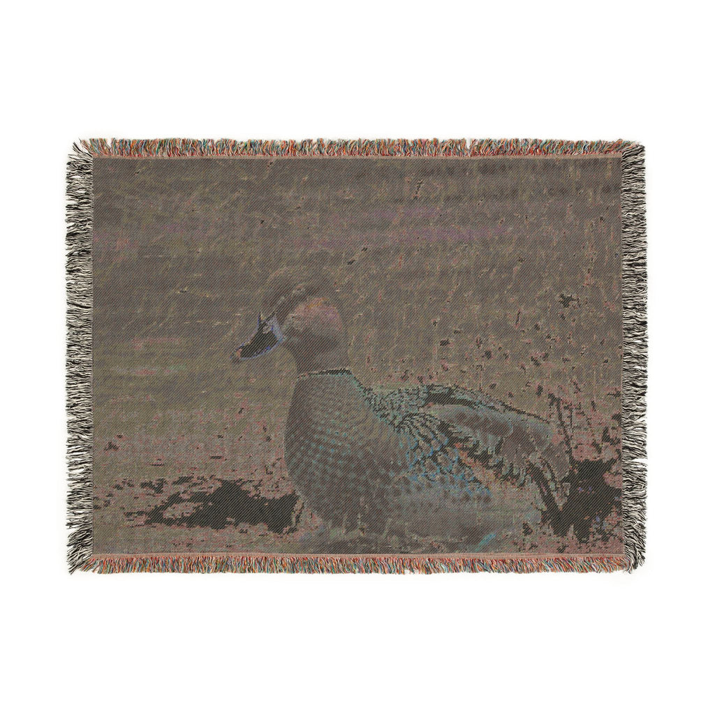 Mallard Duck — Poli Roam Woven Blanket