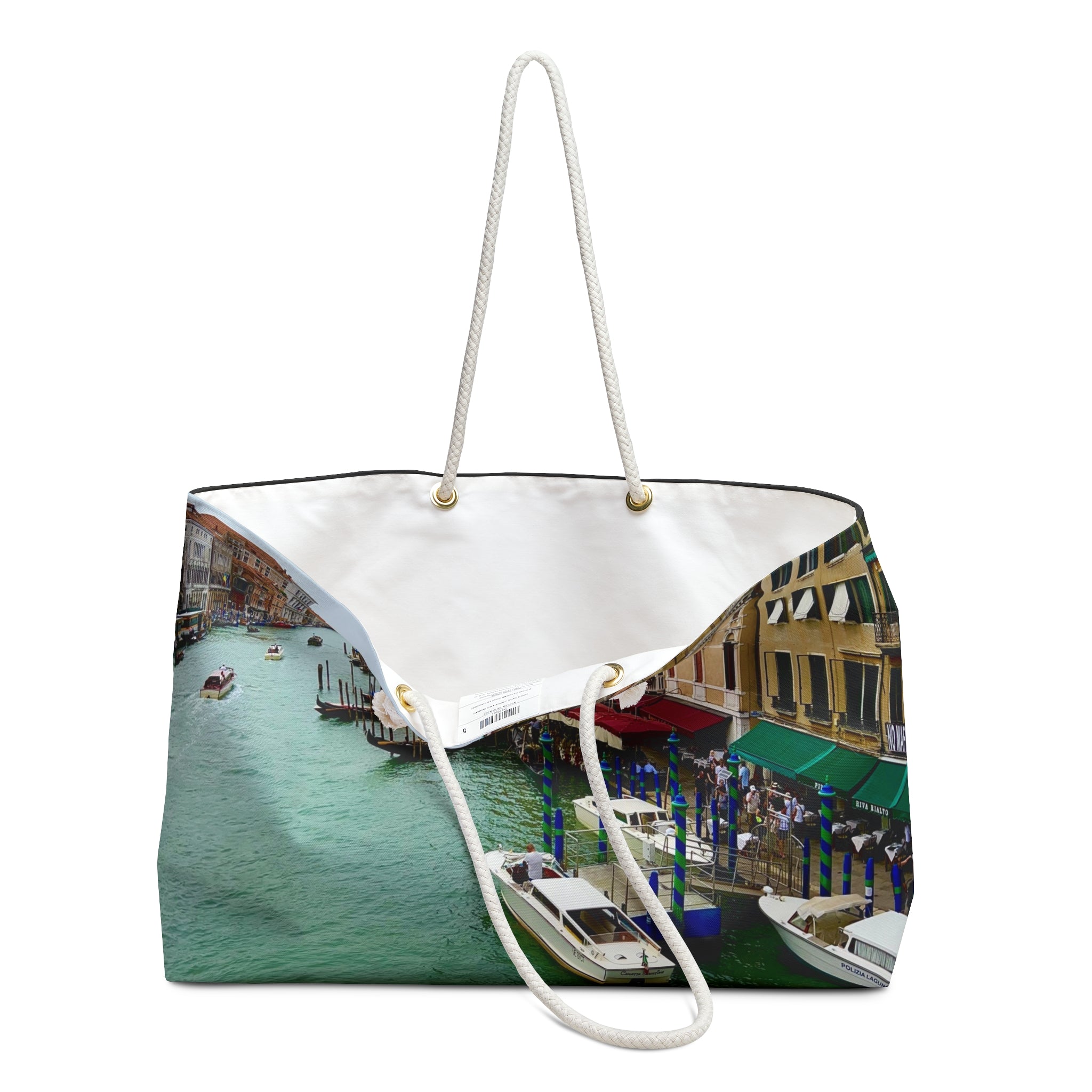 Venice Canal Italy Weekender Bag – Italian Travel Carry-On Bag