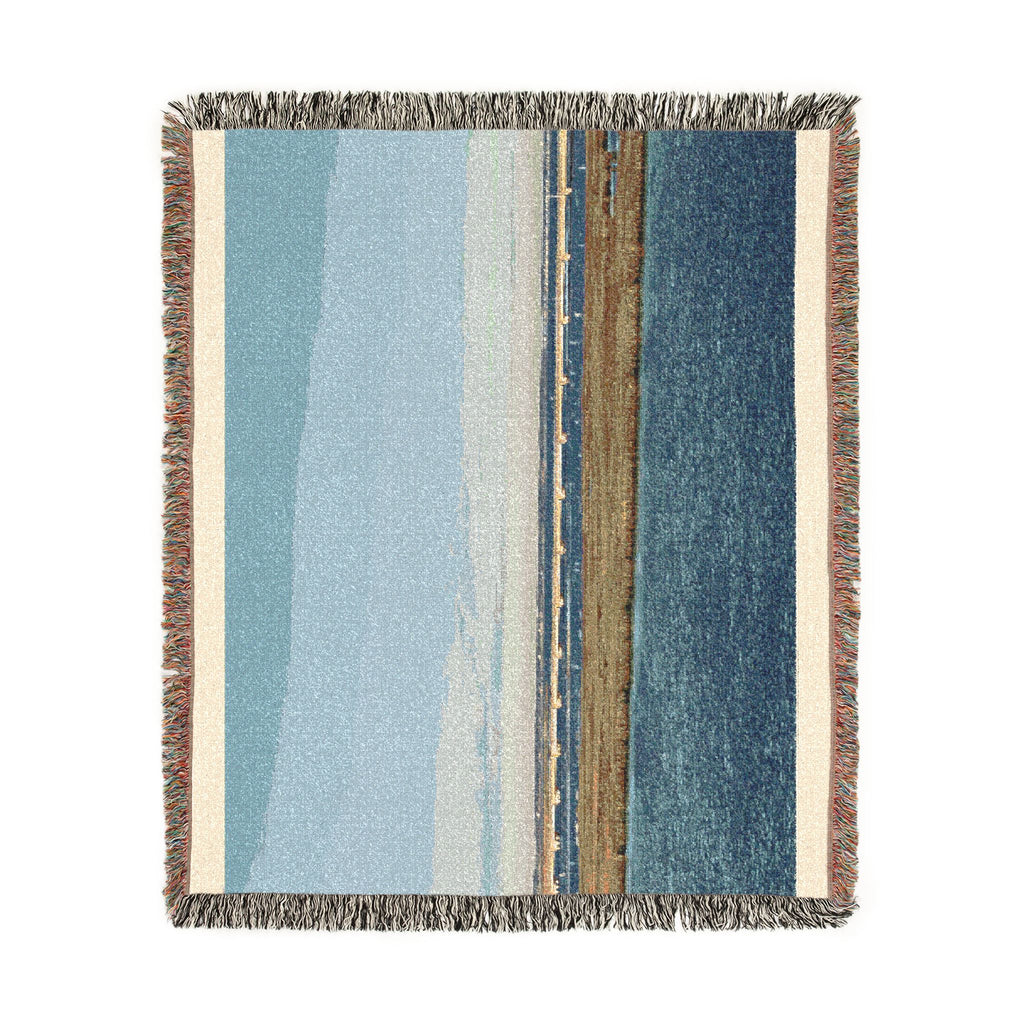 Chincoteague Island  Woven Blanket