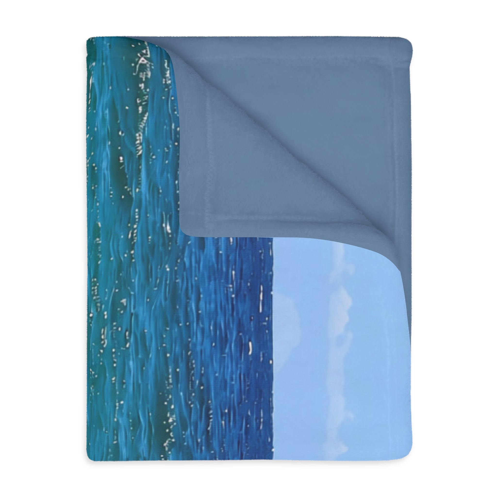 Velveteen Microfiber Blanket (Two-sided print)