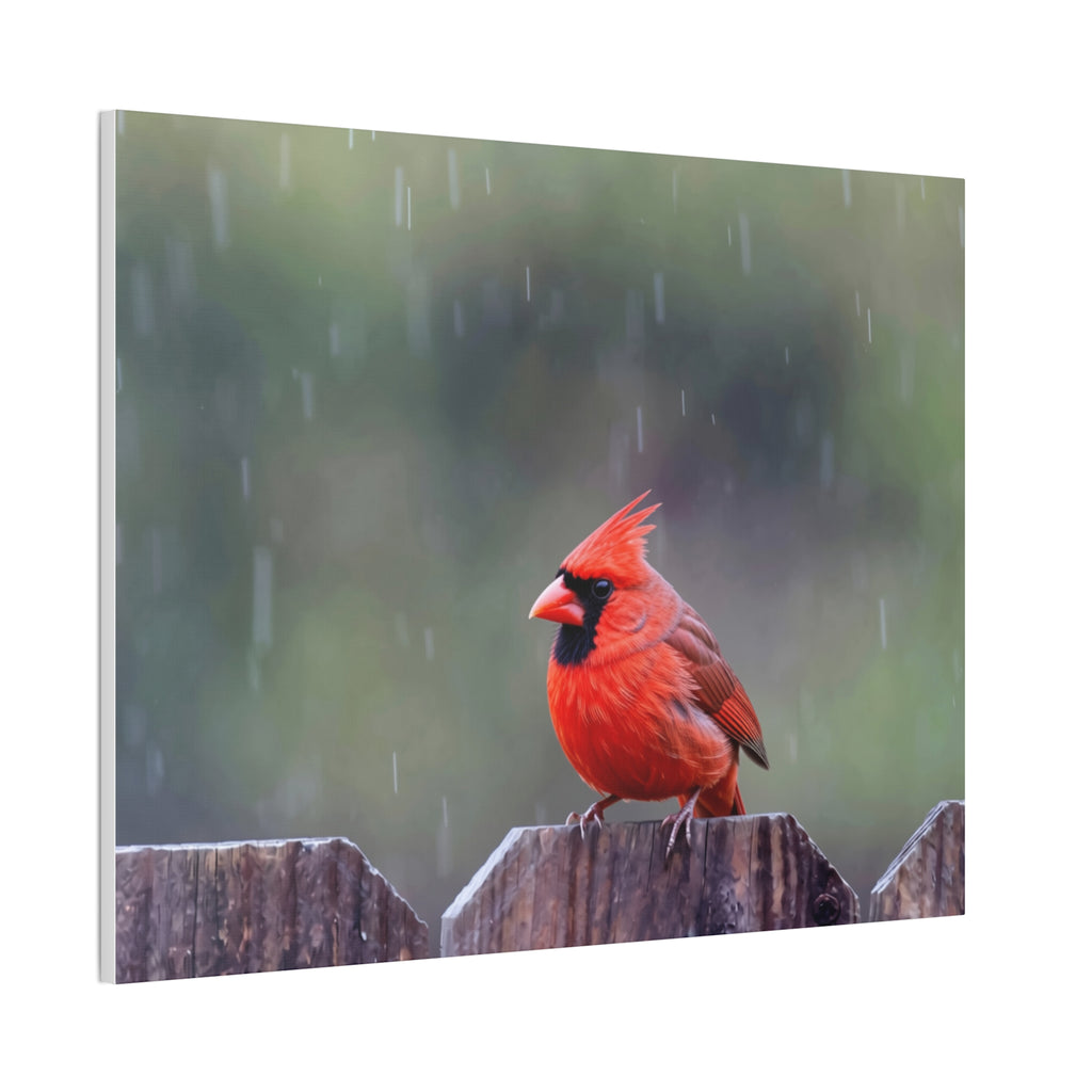 Northern Cardinal Canvas Stretched, 0.75"