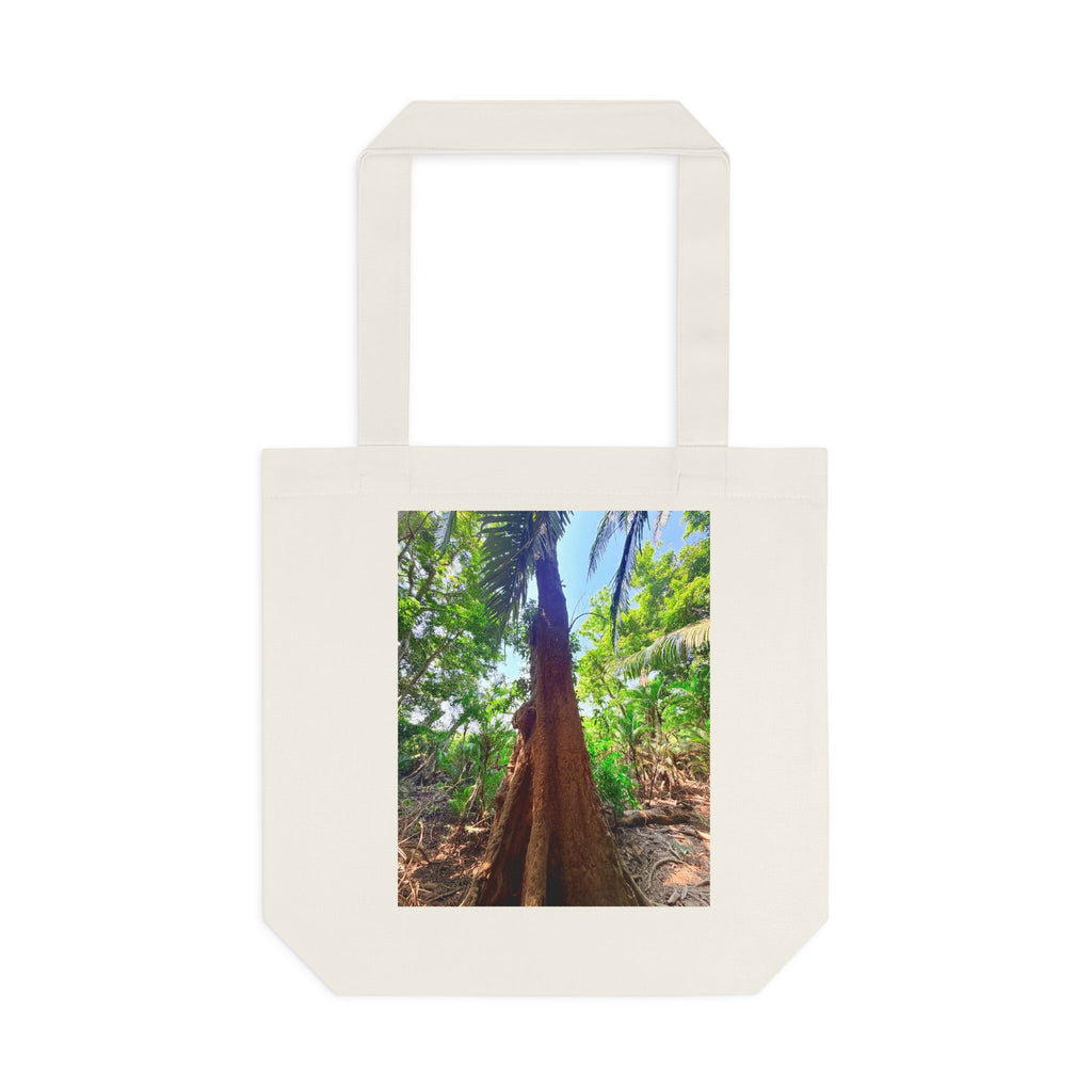 Punta Sal Forest Honduras Cotton Tote Bag – Tropical Nature Carry Bag