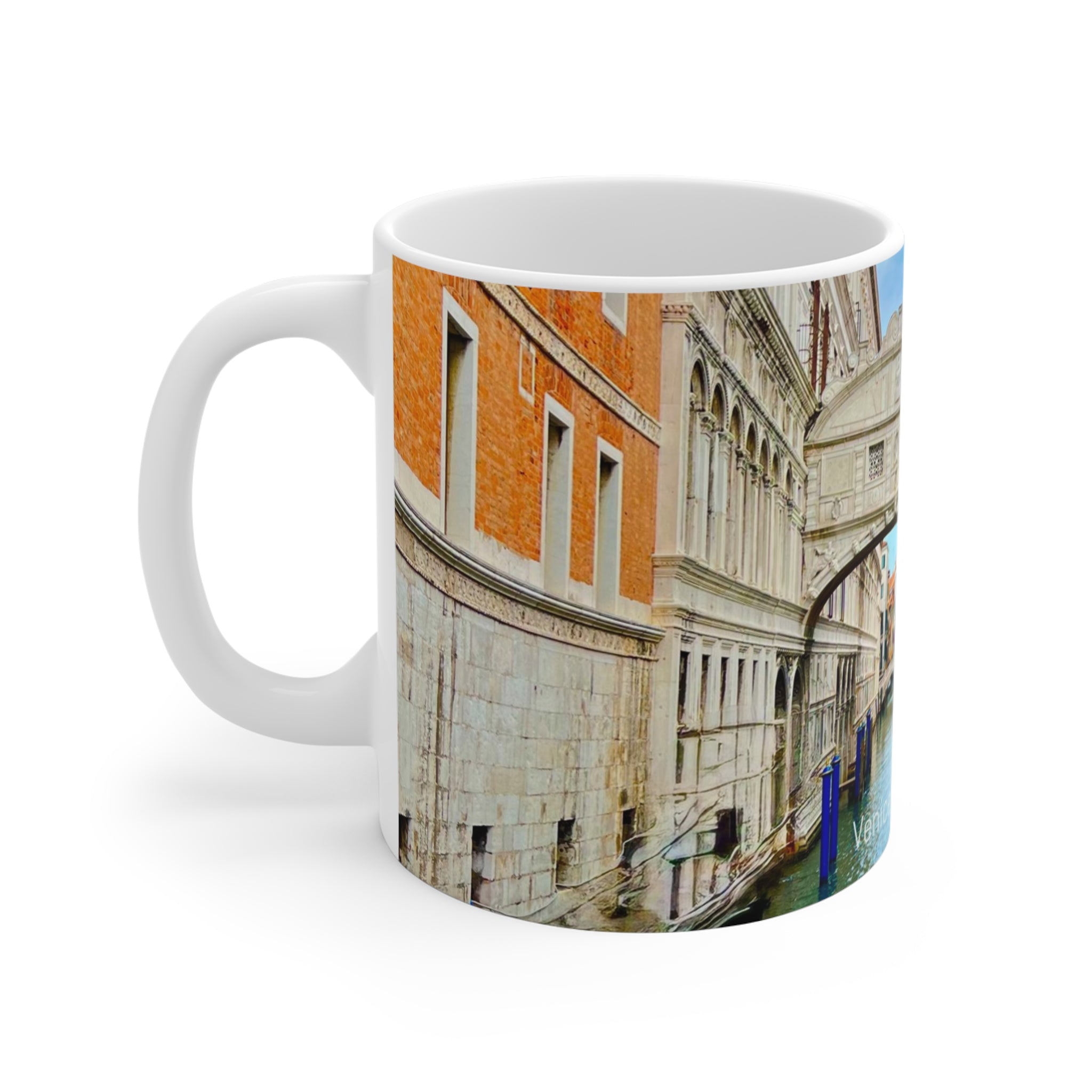 Venice Canal Ceramic Mug 11oz – Italian Travel Coffee Cup