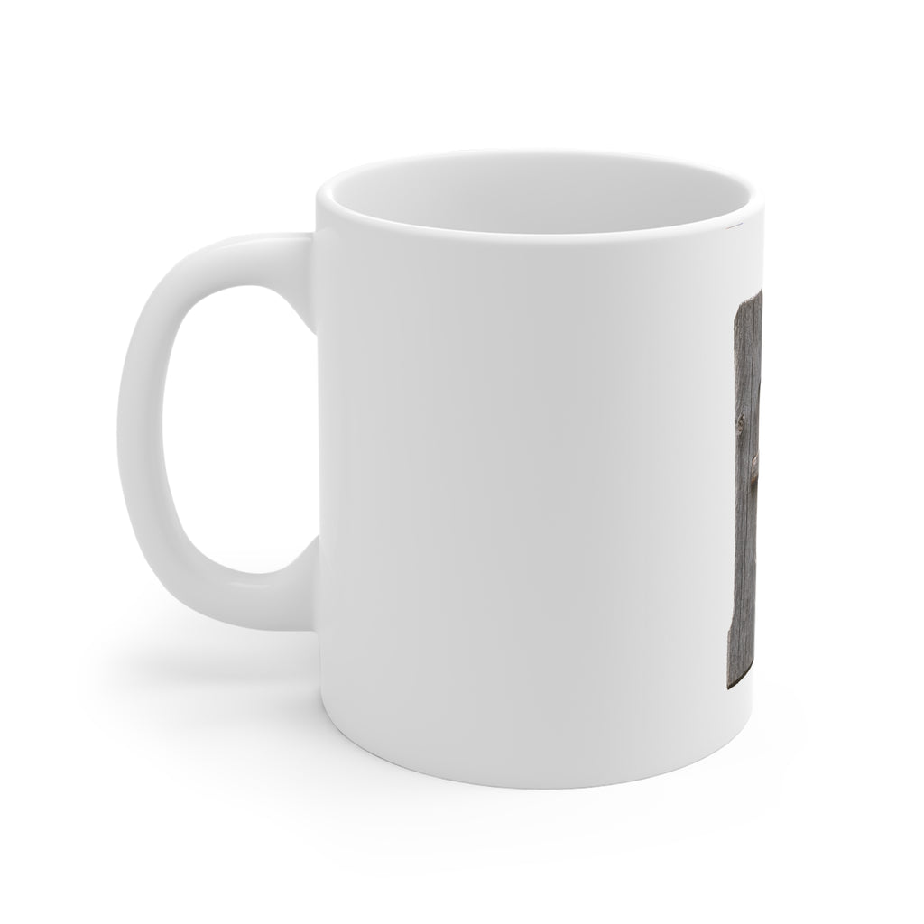 Blue Bird 11oz White Mug