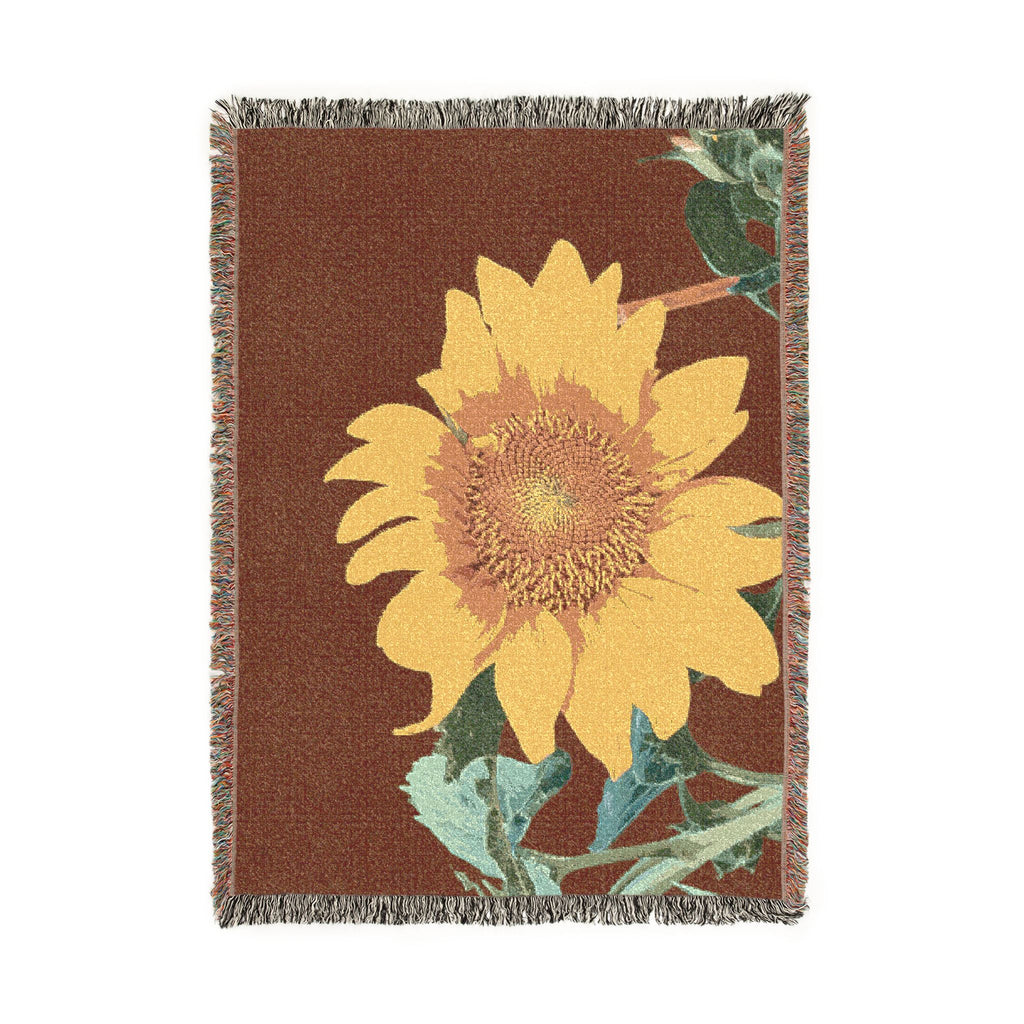 Sunflower— Poli Roam Woven Blanket