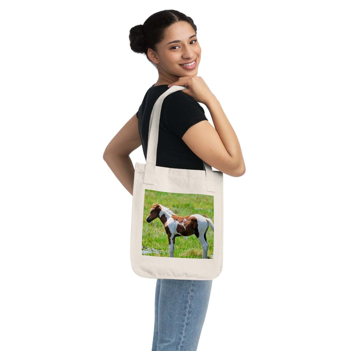 Pony Organic Canvas Tote Bag