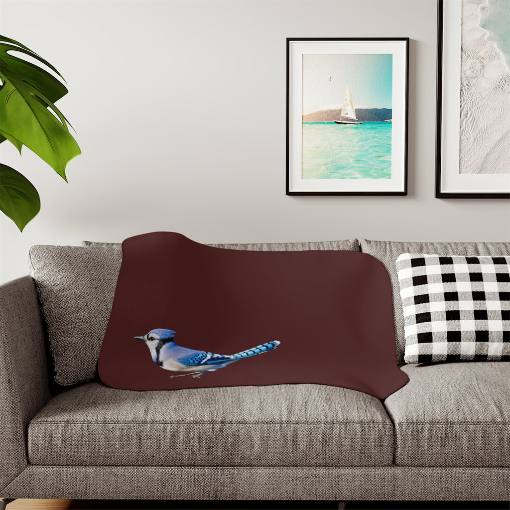 Blue Jay Sherpa Blanket
