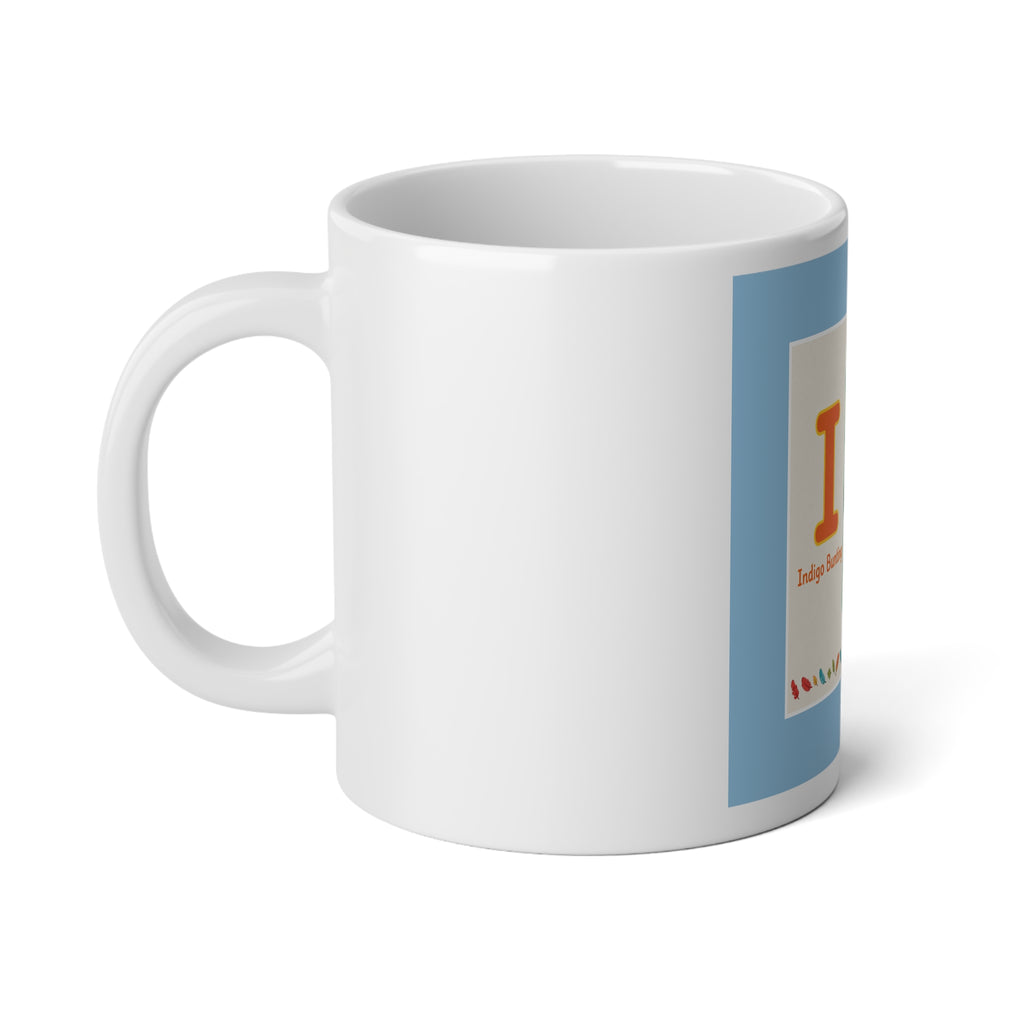 Indigo Bunting Jumbo Mug, 20oz