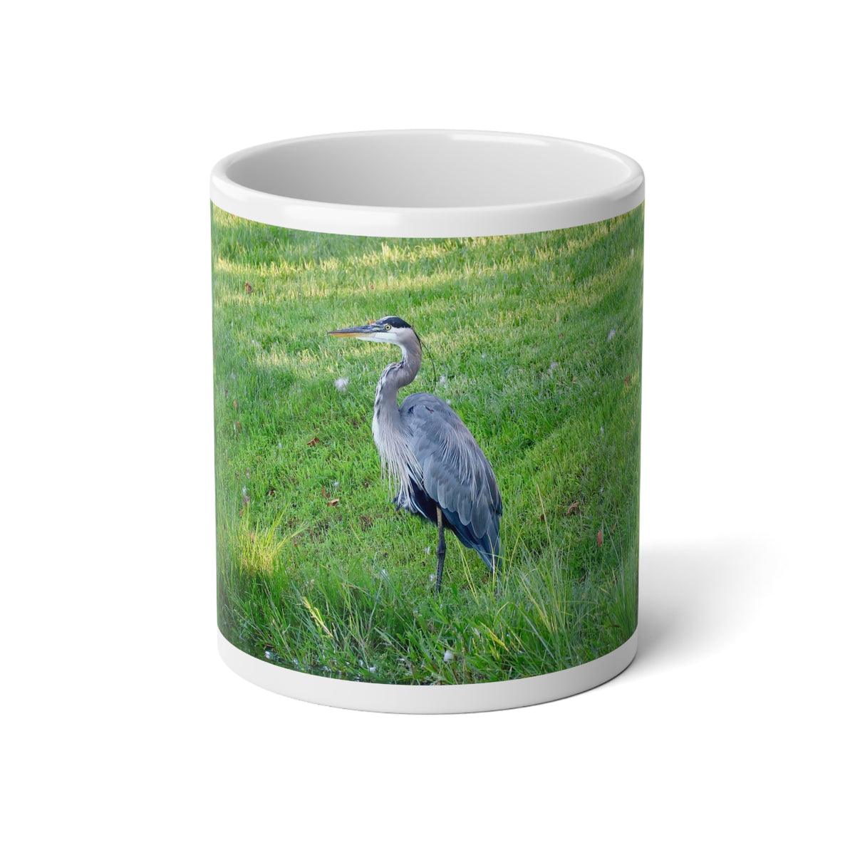 Great Blue Heron - Poli Roam Jumbo Mug, 20oz