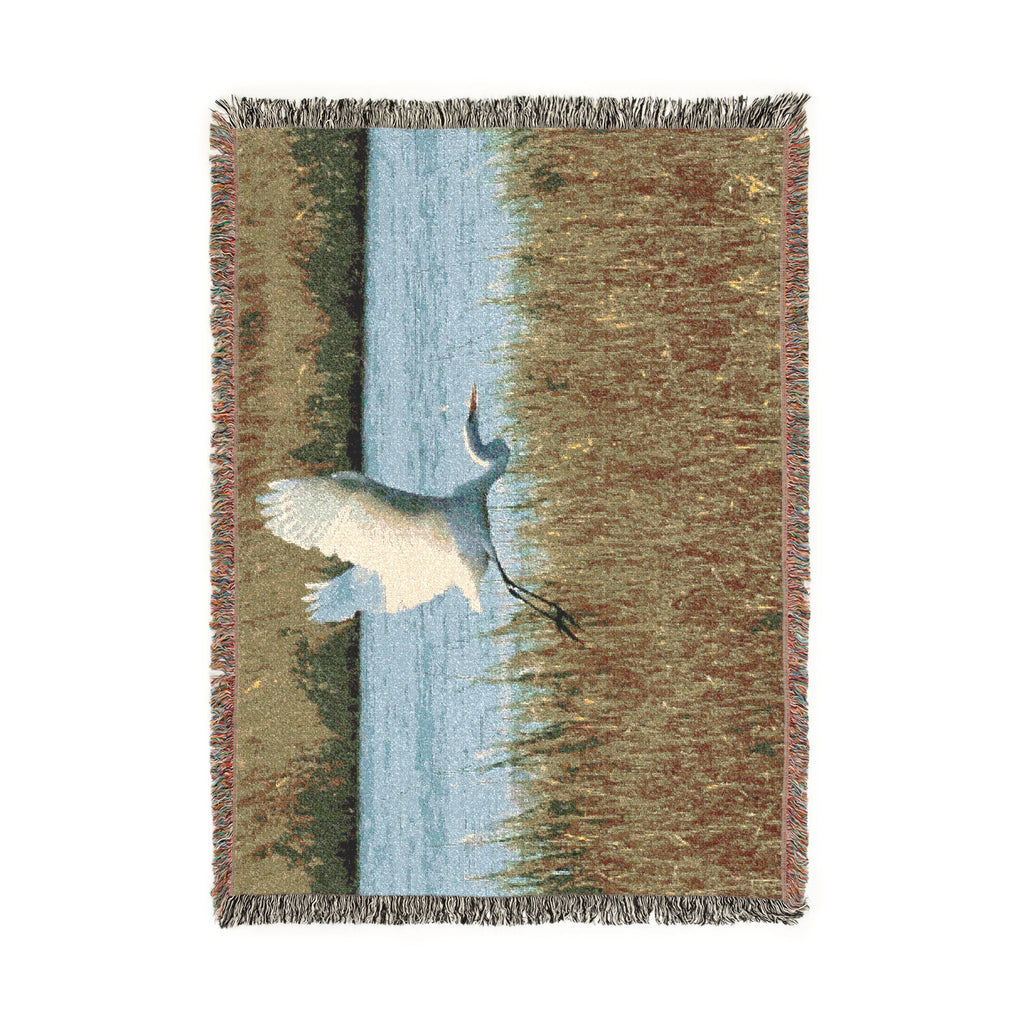 Egret — Poli Roam Woven Blanket