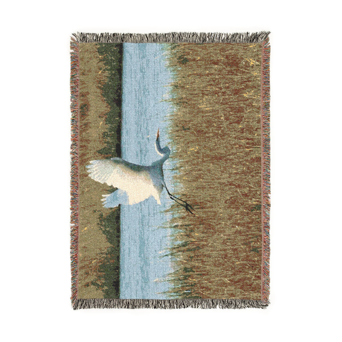 Egret — Poli Roam Woven Blanket
