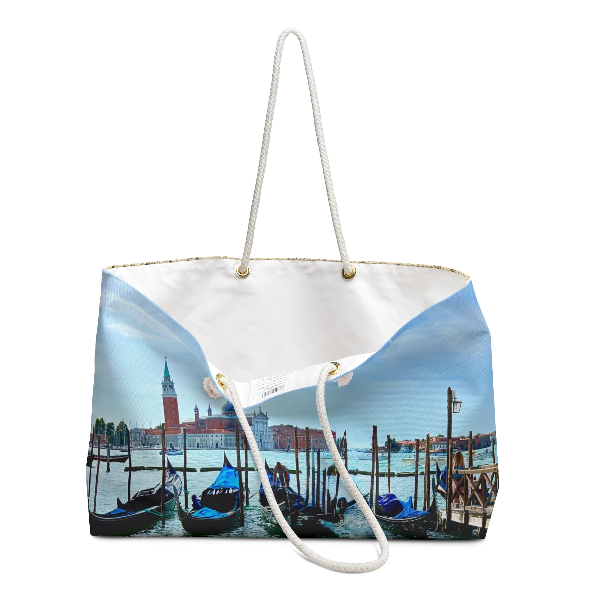 Venice Canal Gondola Weekender Bag – Italian Romance Travel Bag