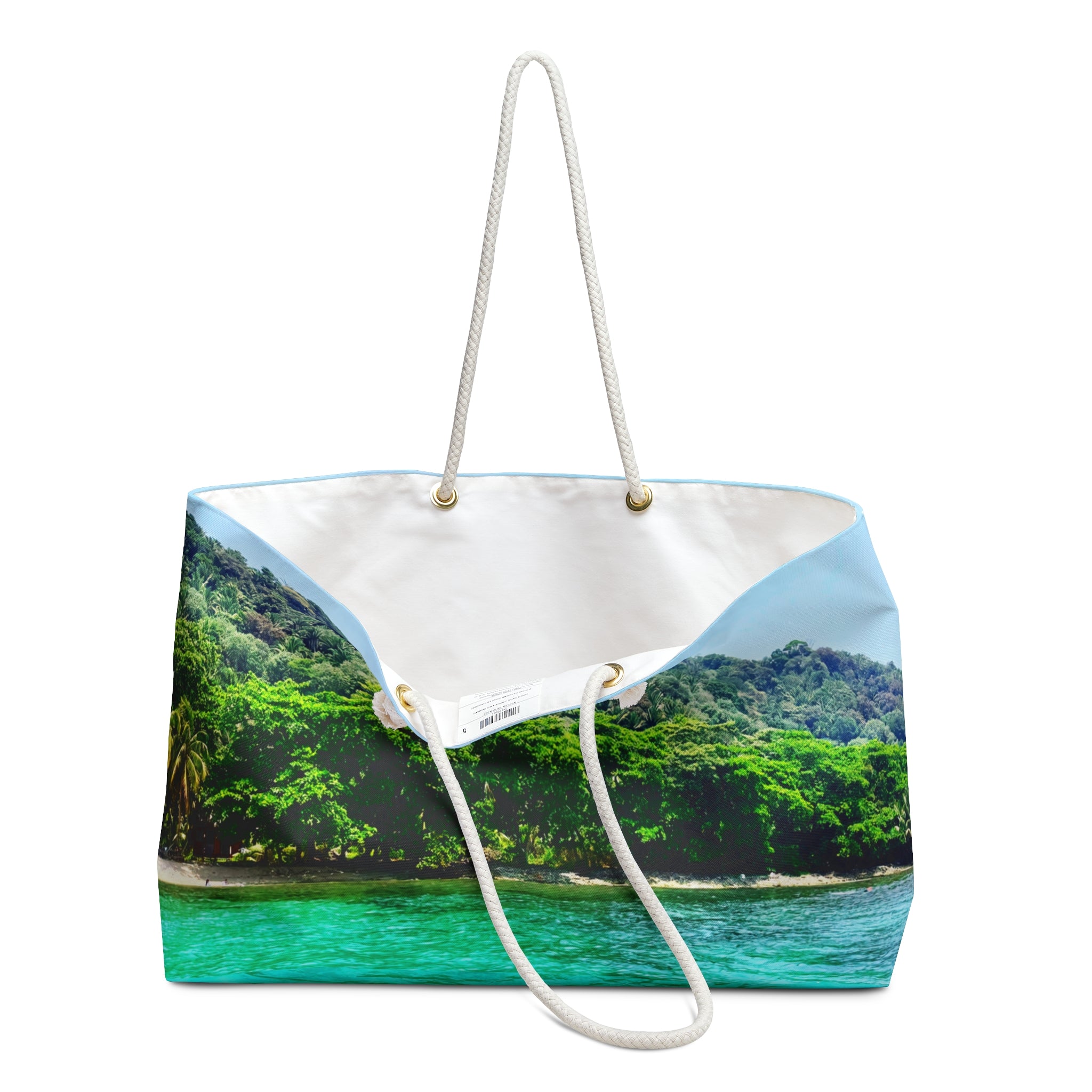Punta Sal Beach Honduras Weekender Bag – Tropical Caribbean Travel Bag