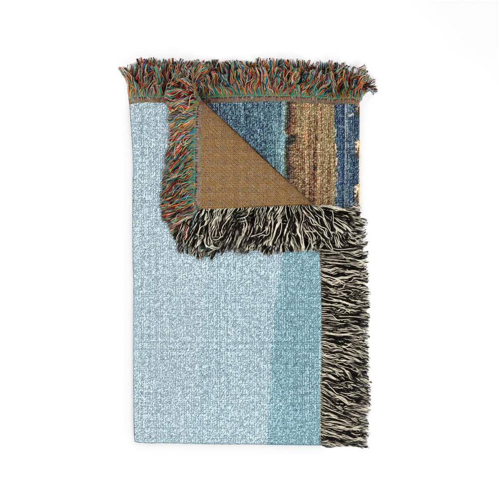 Chincoteague Island  Woven Blanket
