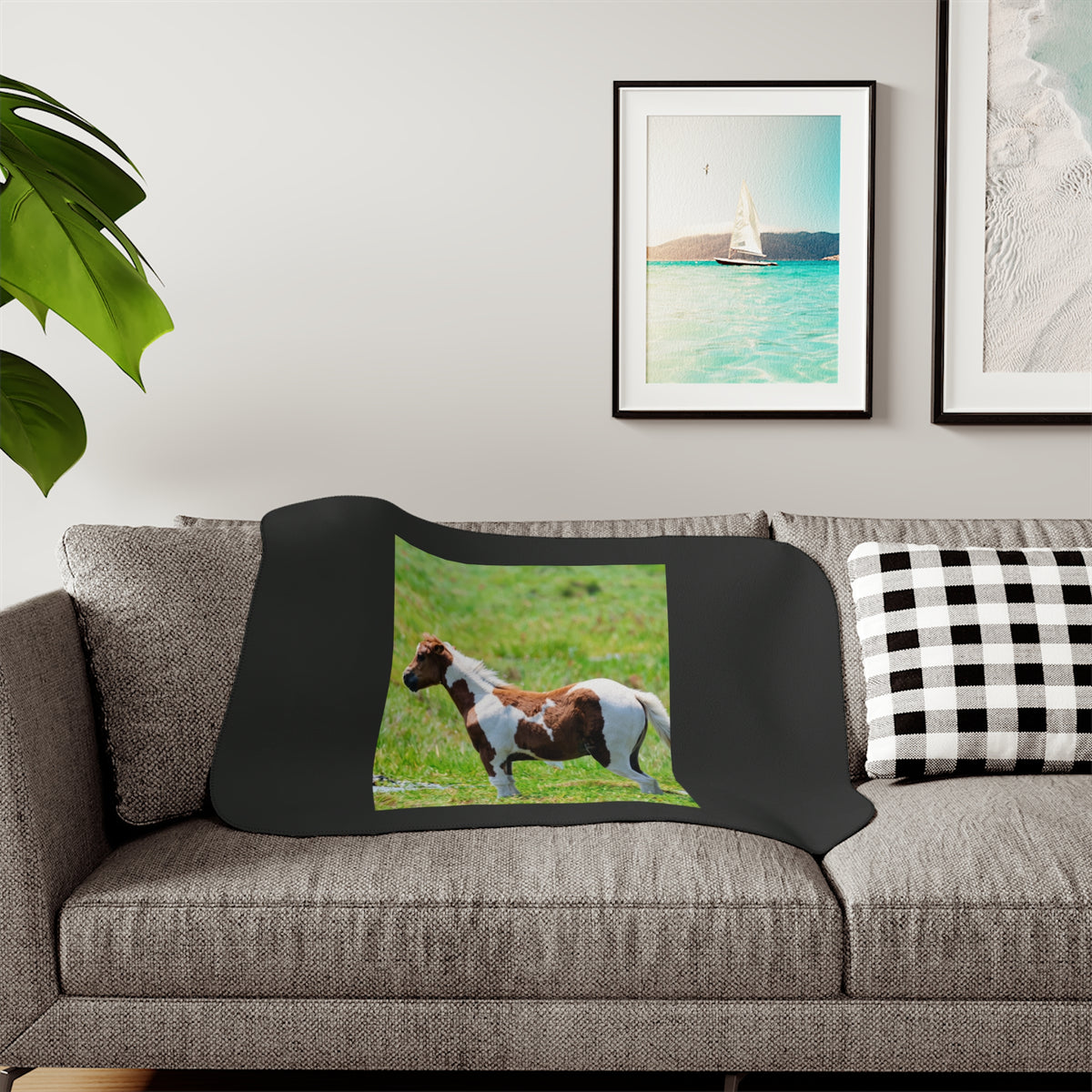 Pony Sherpa Blanket