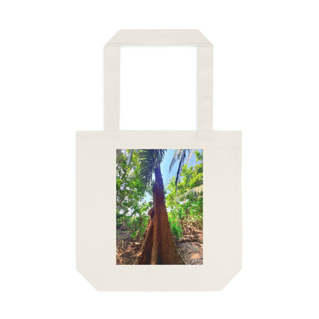 Punta Sal Forest Honduras Cotton Tote Bag – Tropical Nature Carry Bag