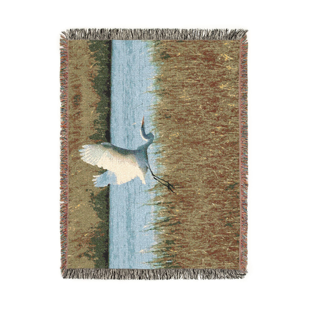 Egret — Poli Roam Woven Blanket