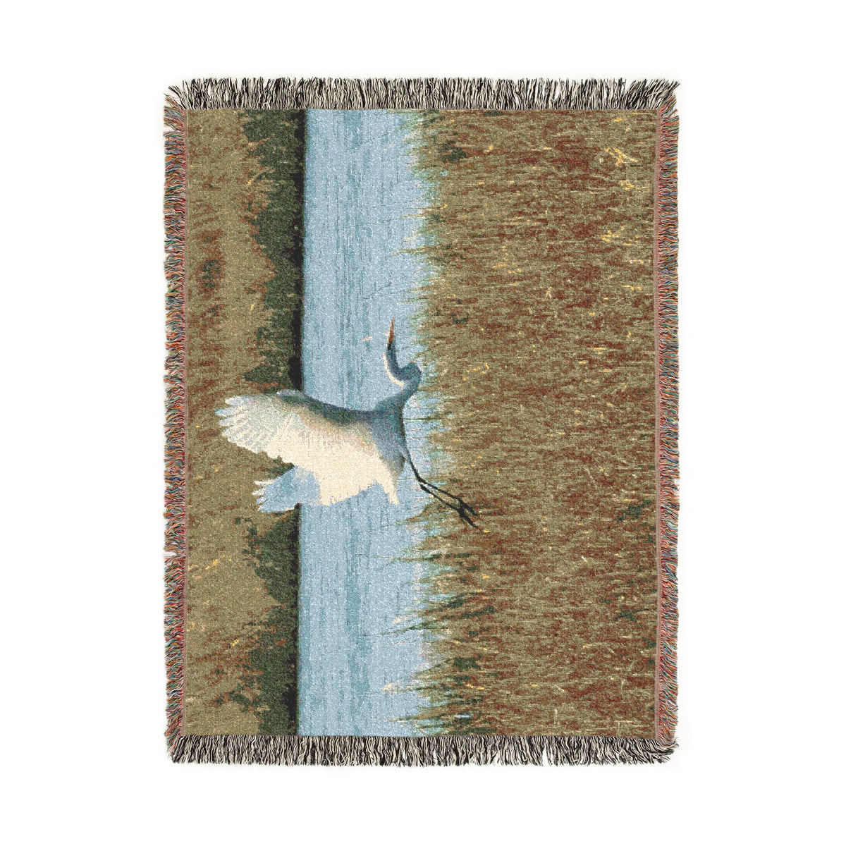 Egret — Poli Roam Woven Blanket