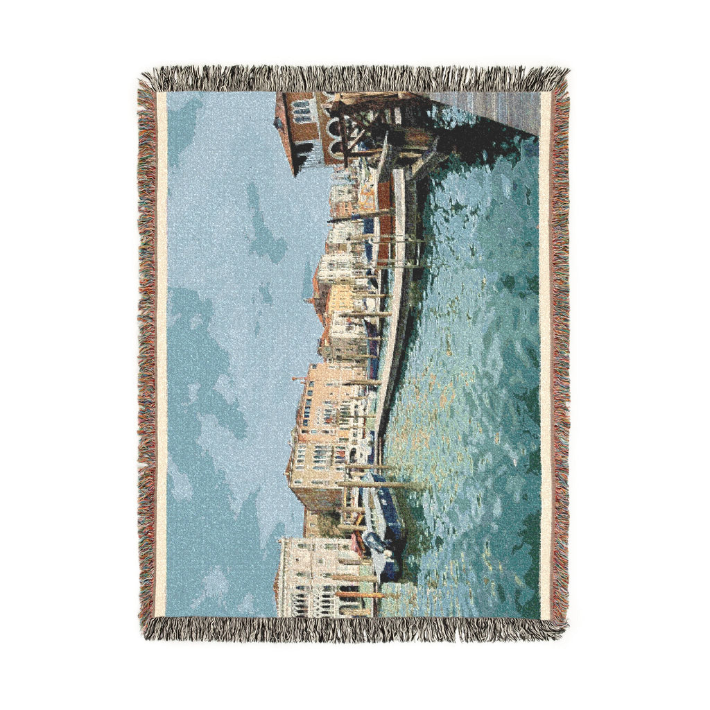 Venice Italy Woven Blanket