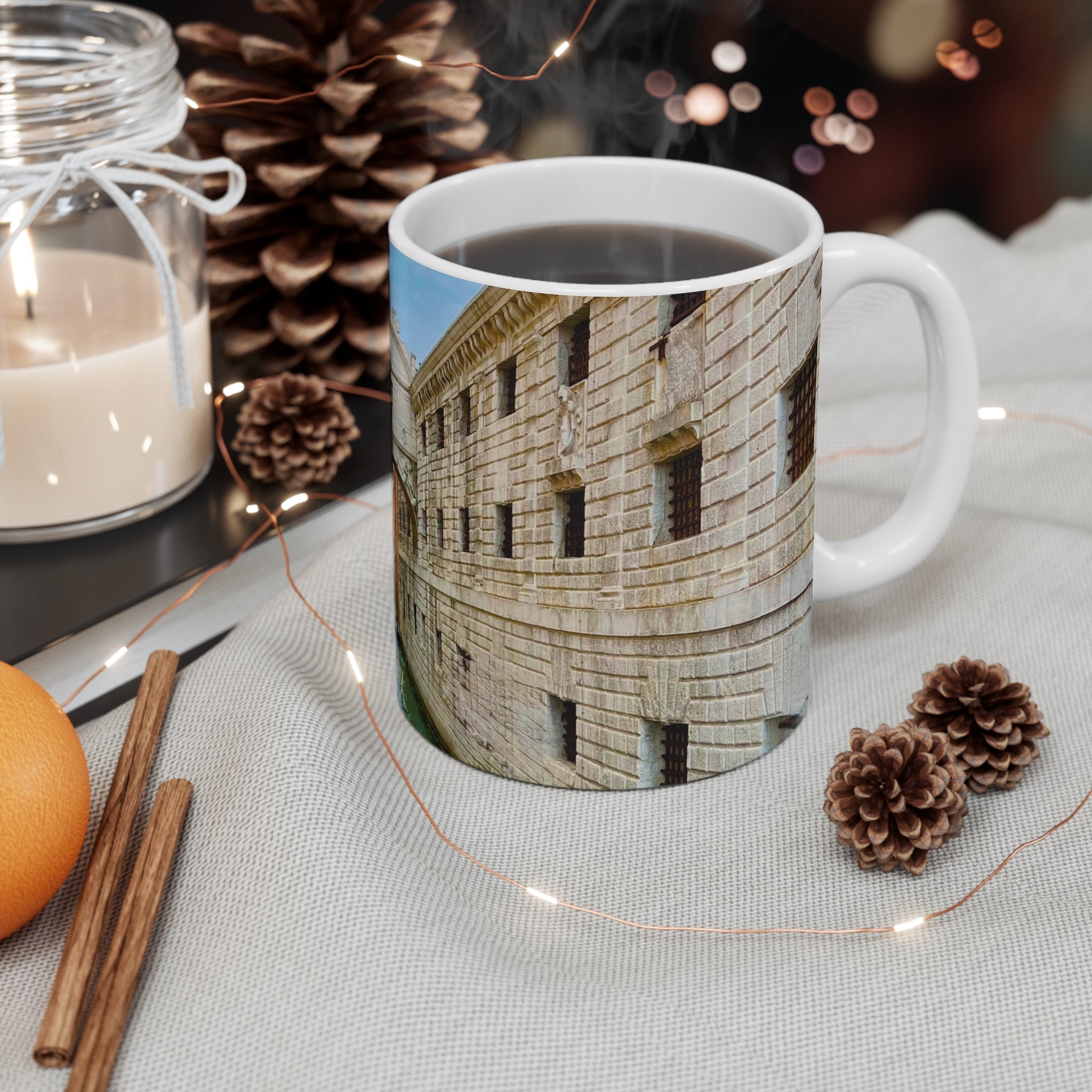 Venice Canal Ceramic Mug 11oz – Italian Travel Coffee Cup