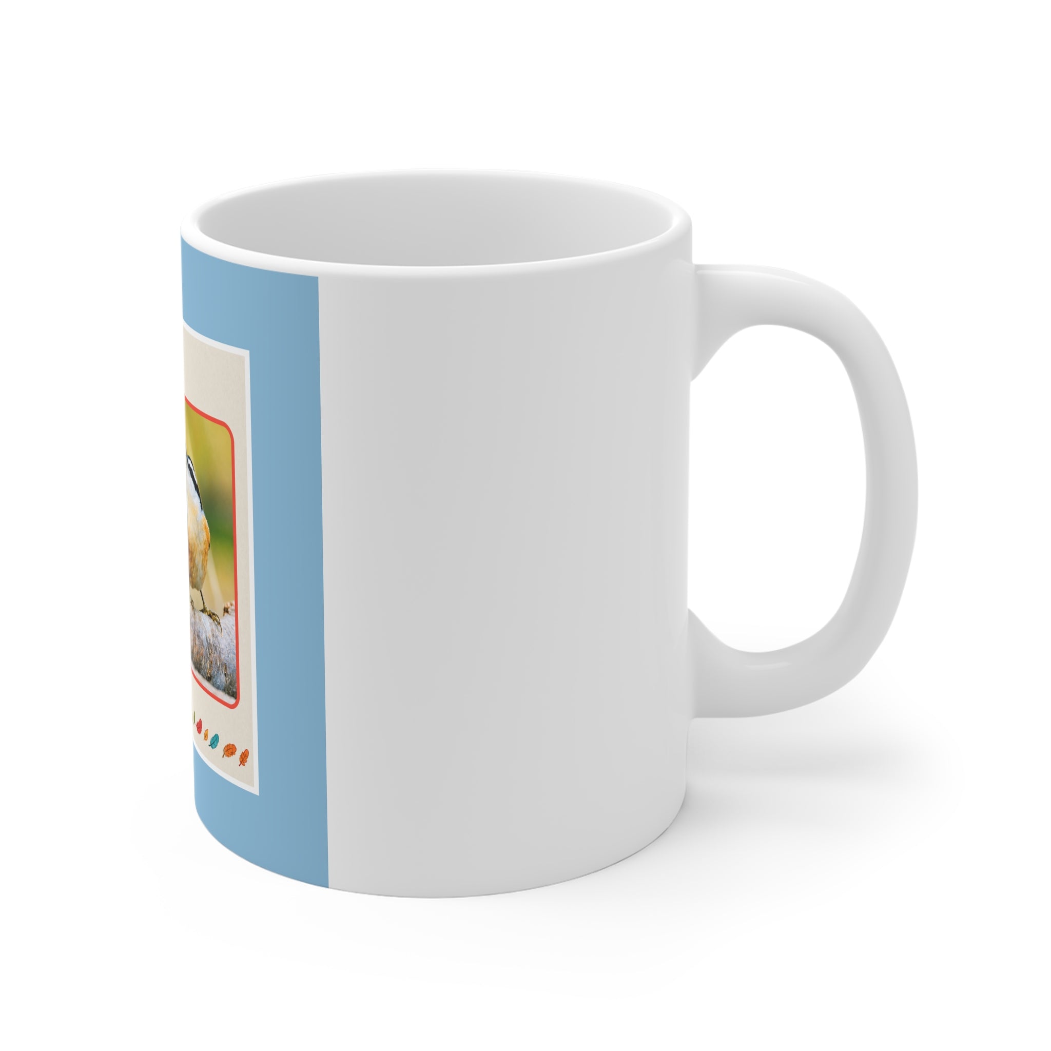 Nuthatch Bird 11oz White Mug