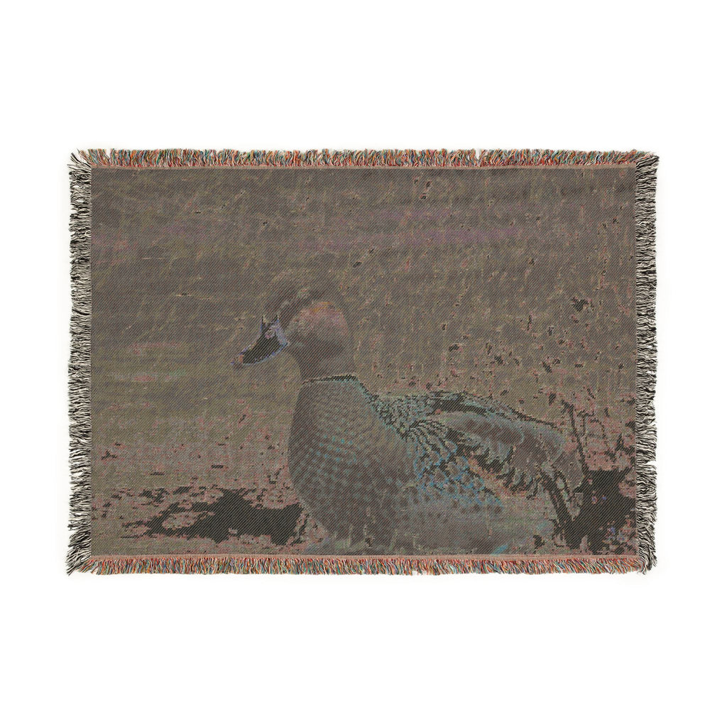 Mallard Duck — Poli Roam Woven Blanket
