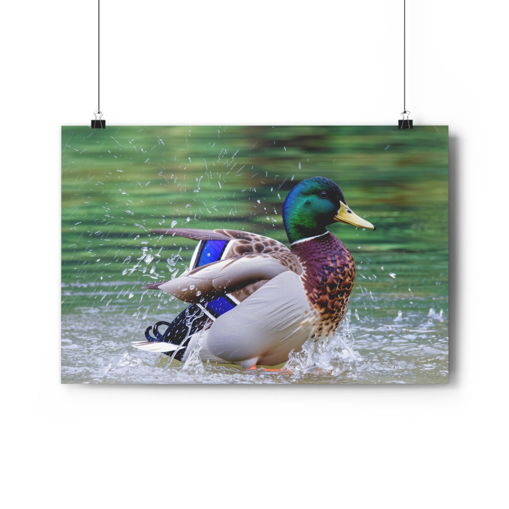 Mallard Duck Giclée Art Print