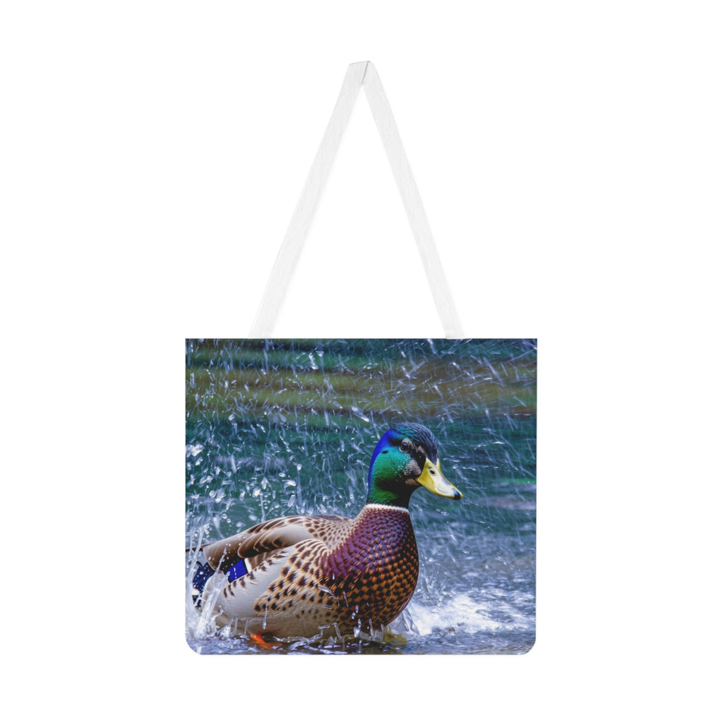 Mallard Duck Shoulder Tote Bag (AOP)