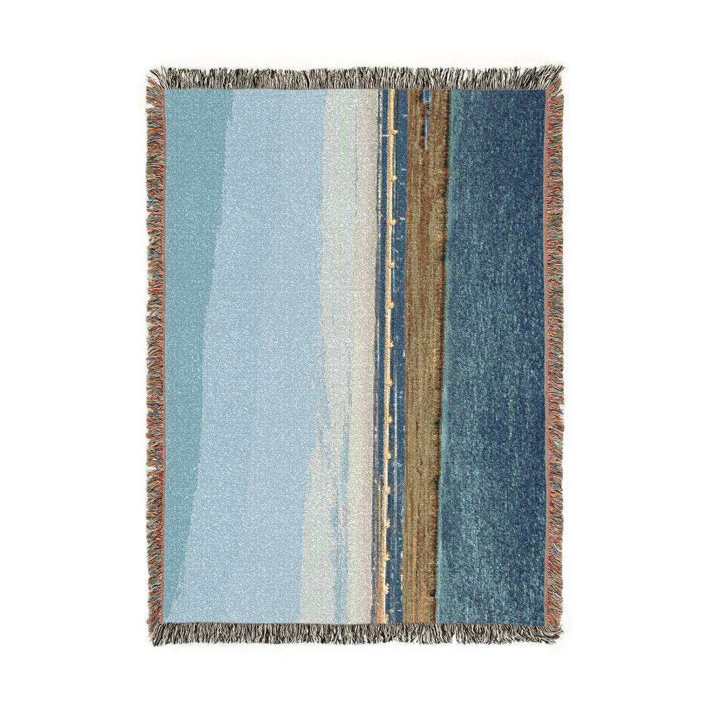 Chincoteague Island  Woven Blanket