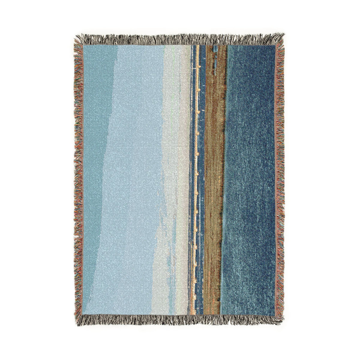 Chincoteague Island  Woven Blanket