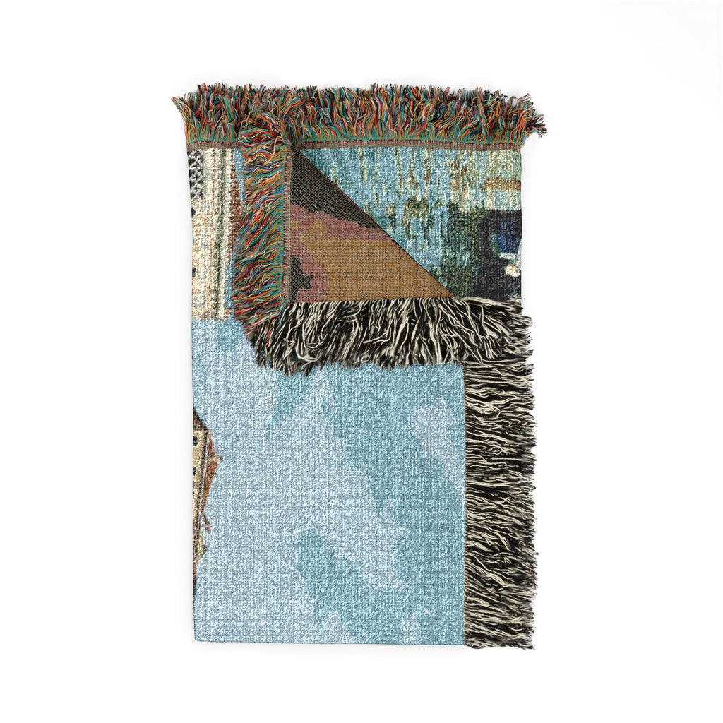 Venice Italy Woven Blanket
