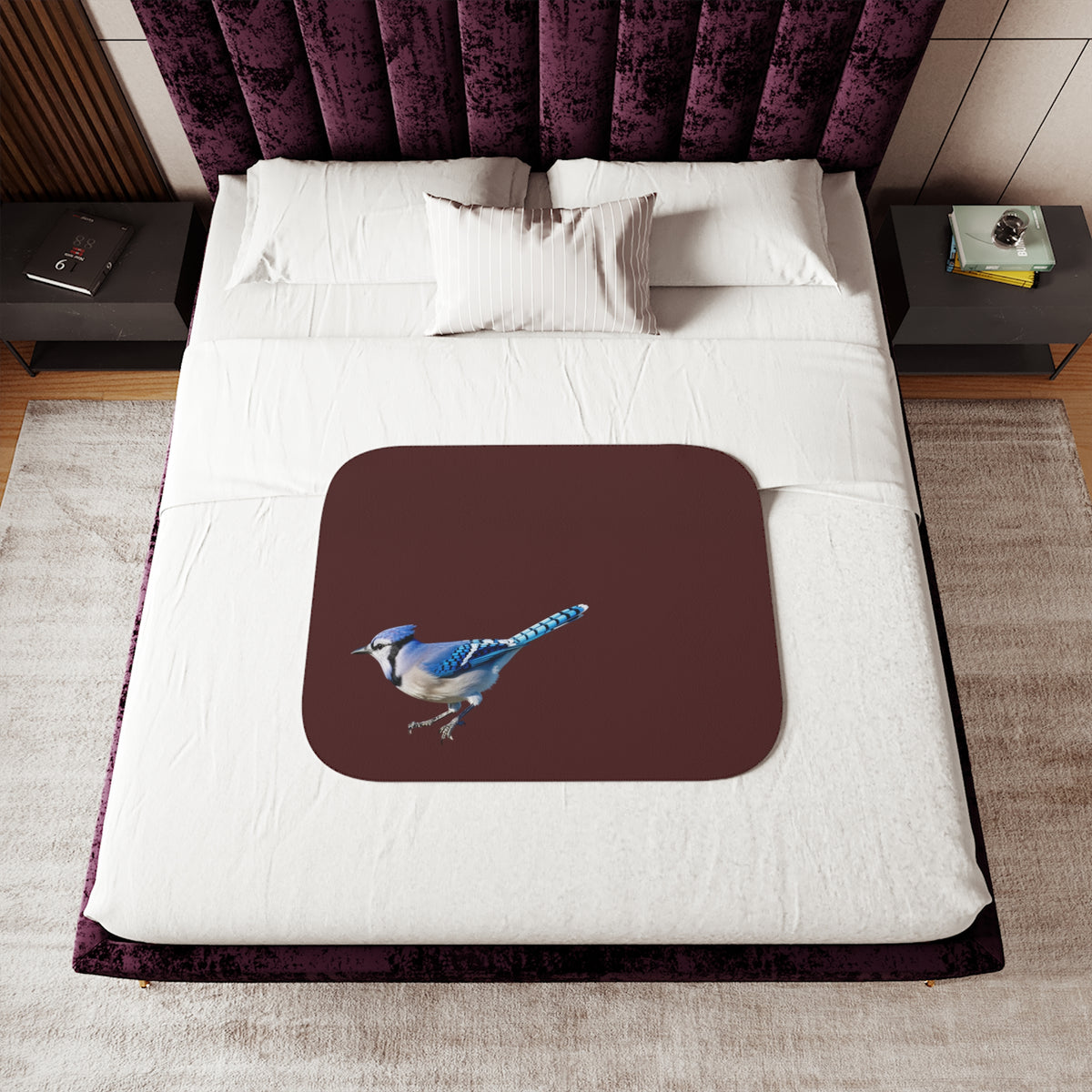 Blue Jay Sherpa Blanket