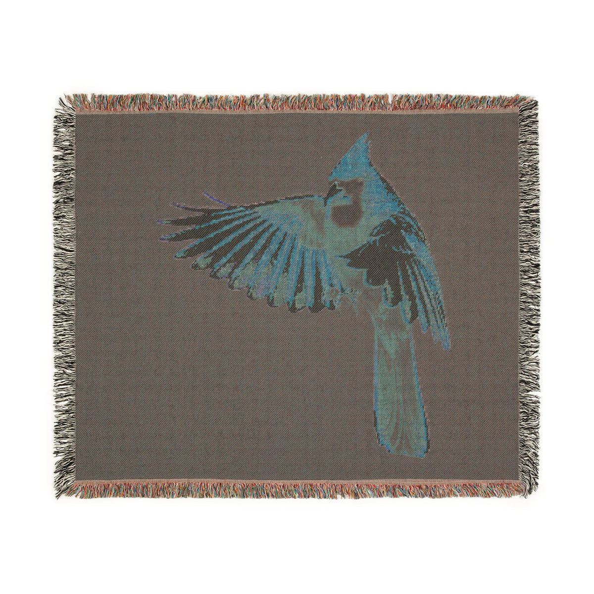 Northern Cardinal — Poli Roam Woven Blanket