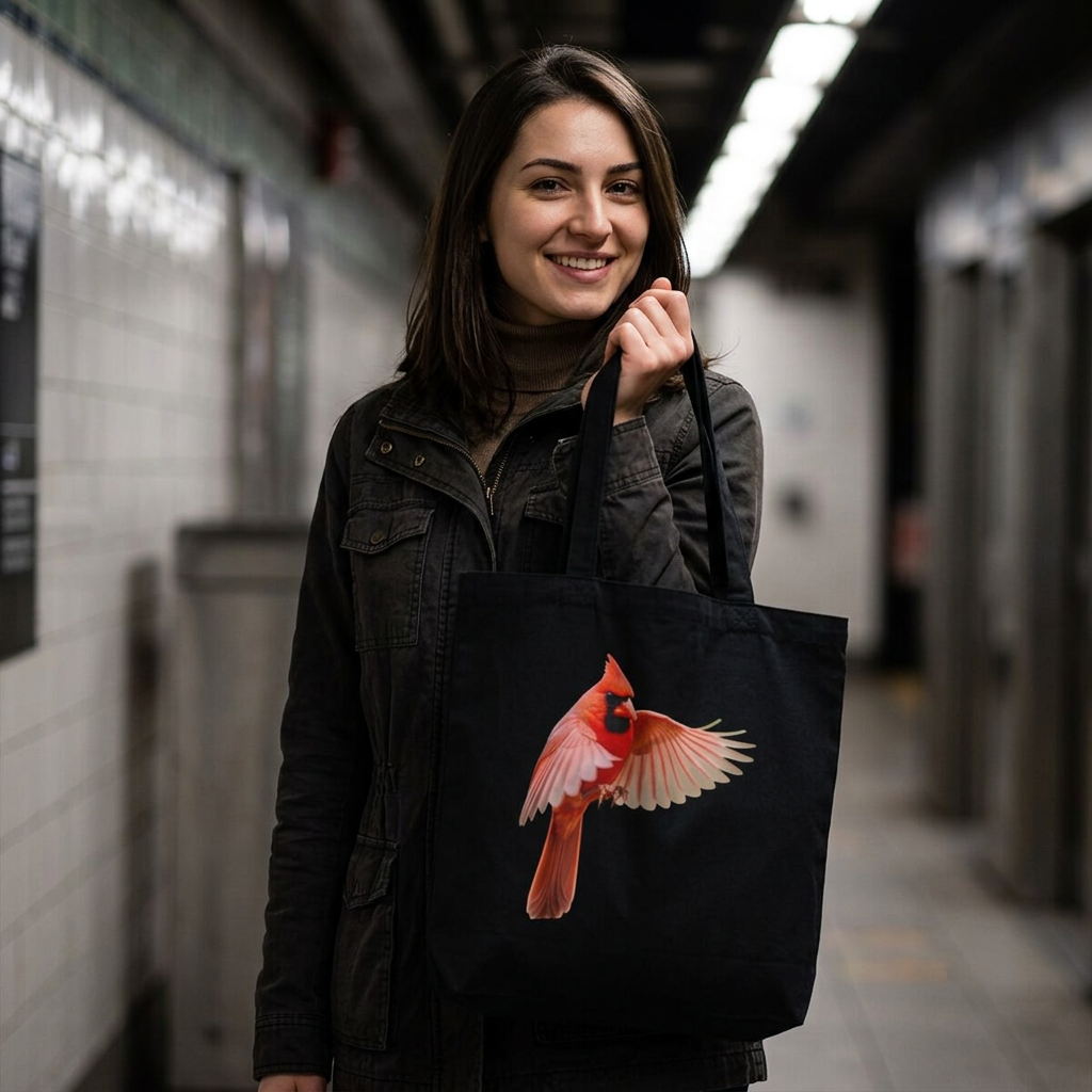 Northern Cardinal Eco Tote Bag