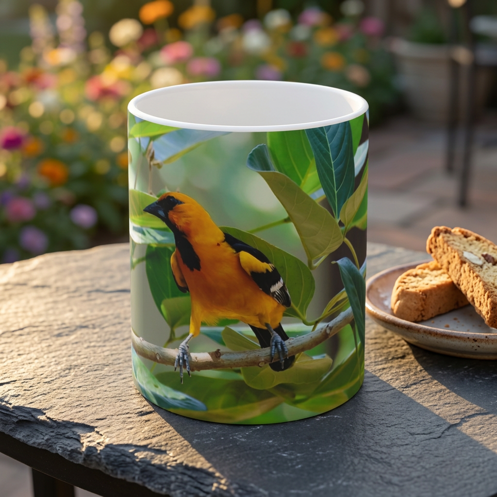 Oriole Bird Mug 11oz
