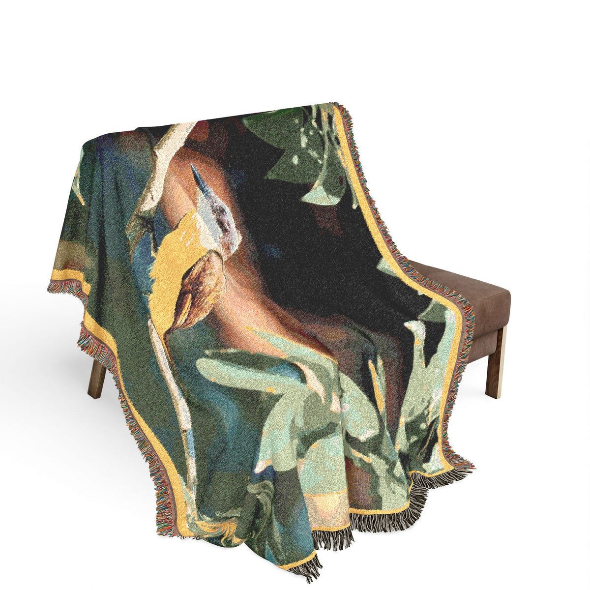 Great Kiskadee  — Poli Roam Woven Blanket