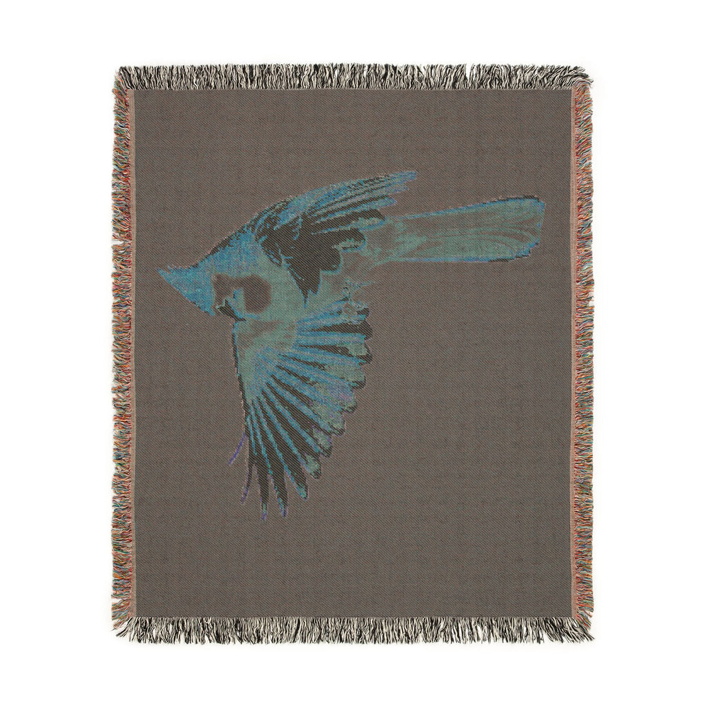 Northern Cardinal — Poli Roam Woven Blanket