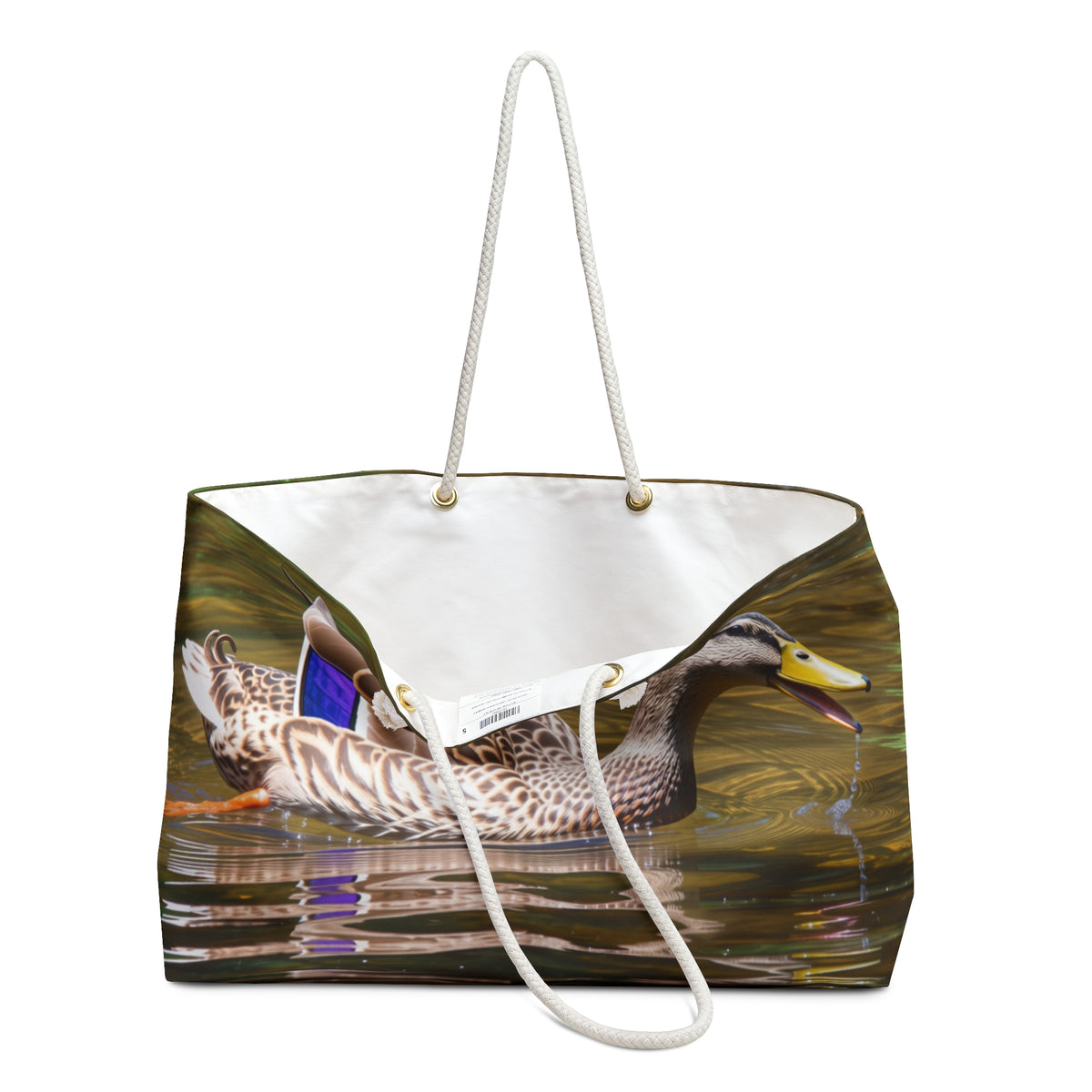 Female Mallard Duck Weekender Bag