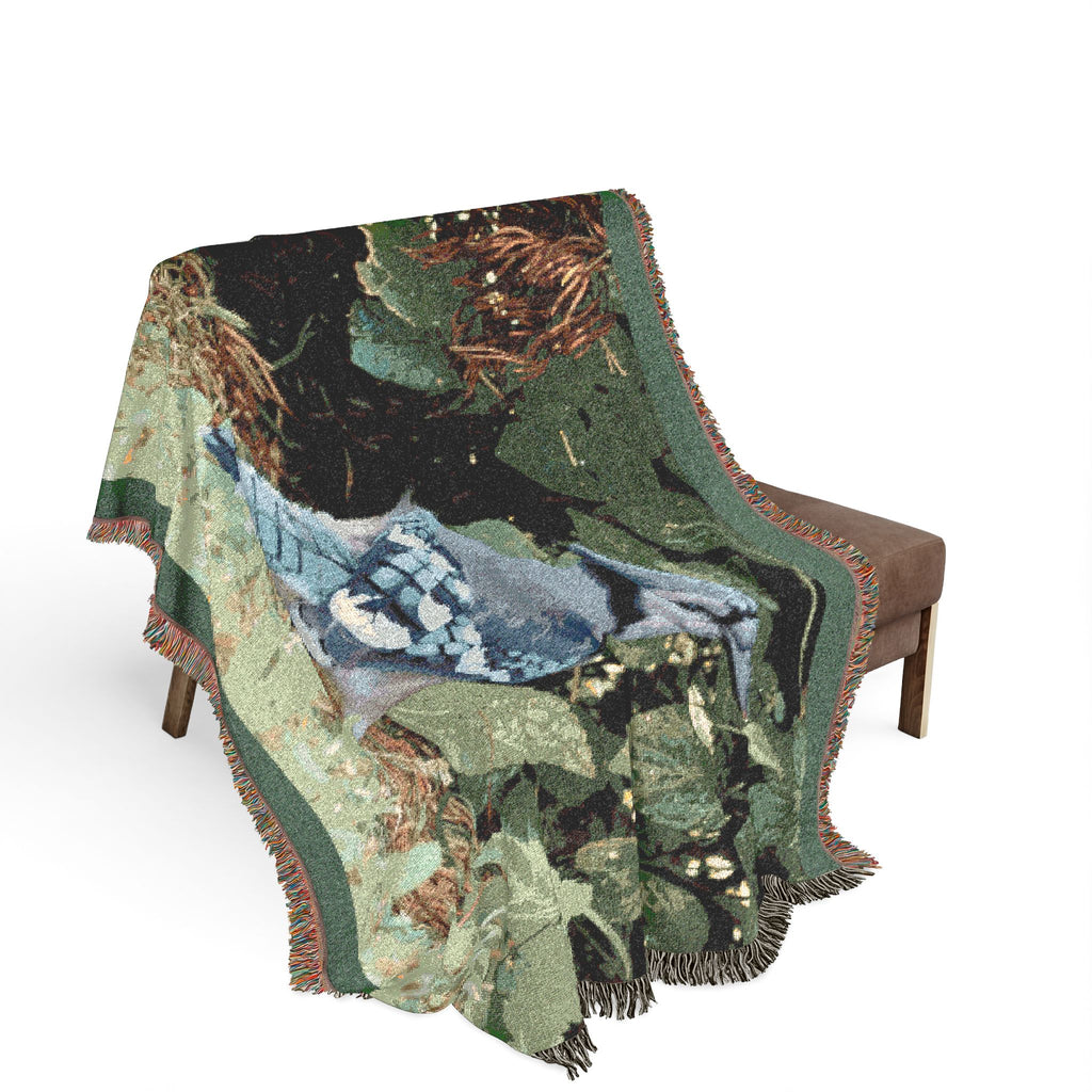 Blue Jay  — Poli Roam Woven Blanket