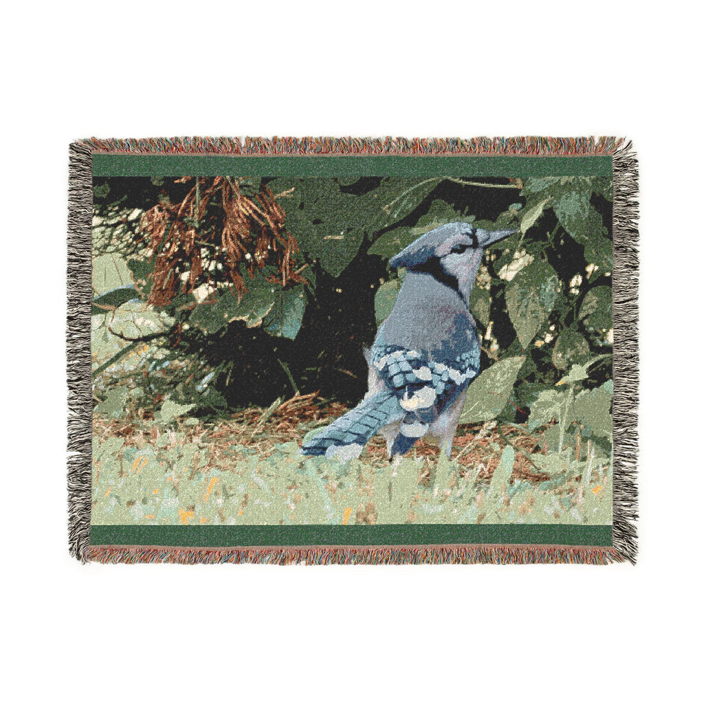 Blue Jay  — Poli Roam Woven Blanket