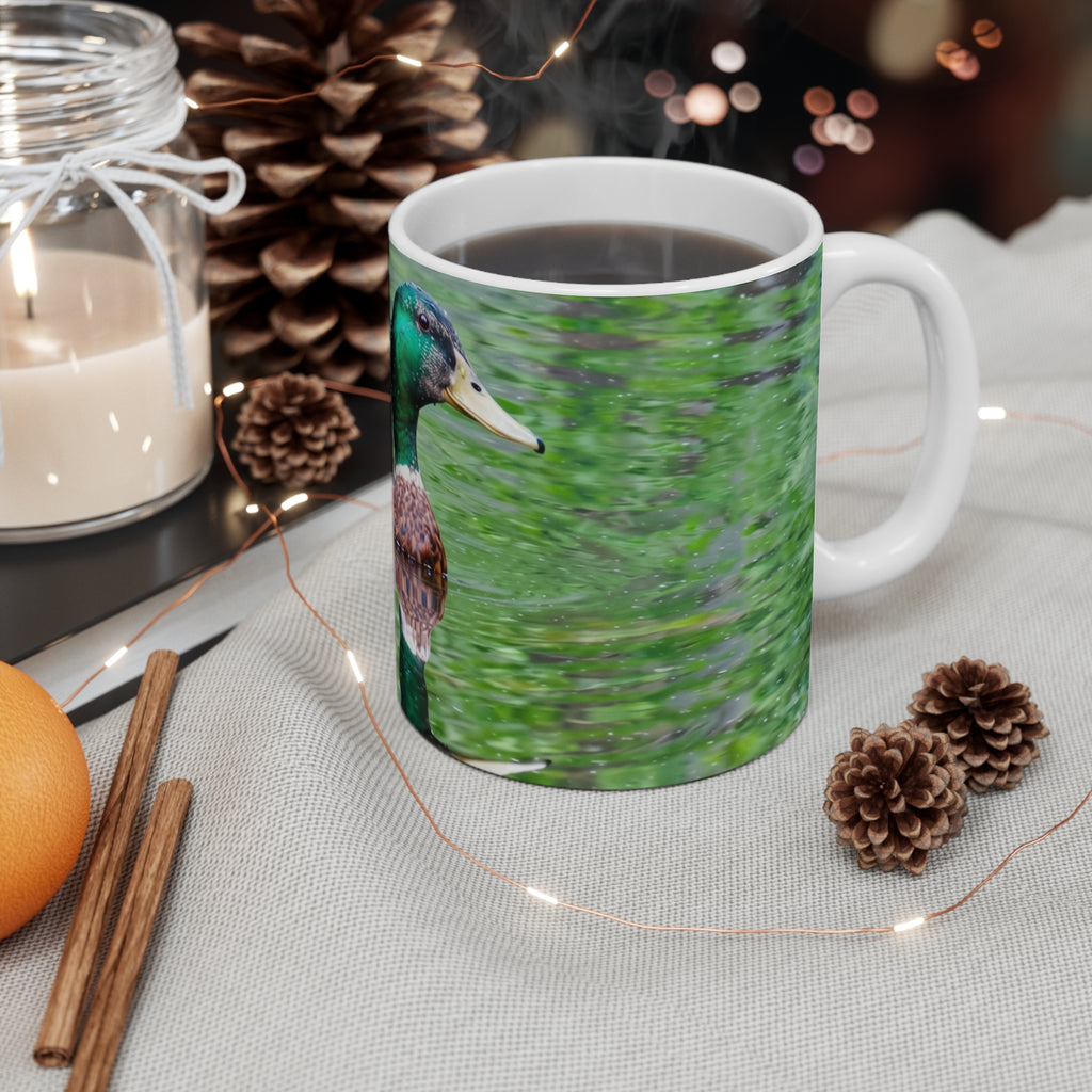 Mallard Duck Ceramic Mug 11oz – Nature Wildlife Coffee Cup