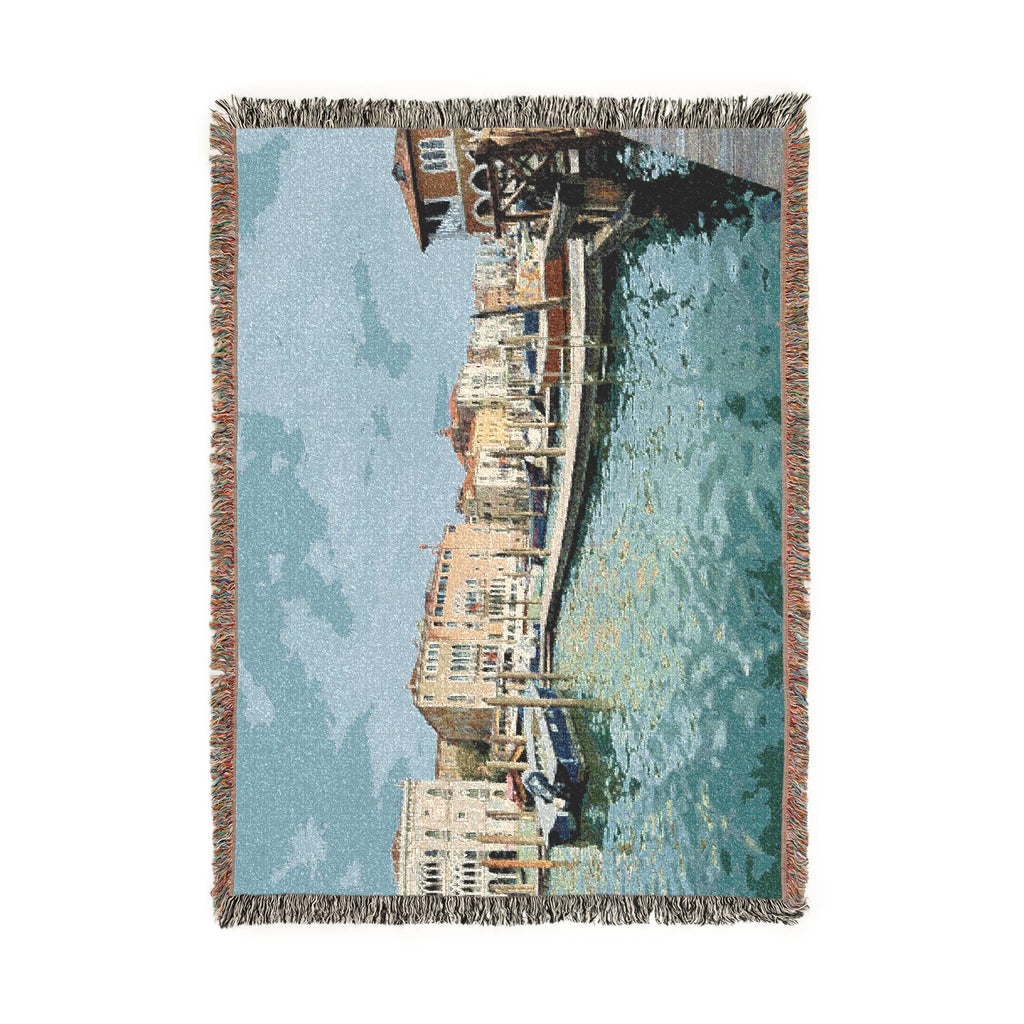 Venice Italy Woven Blanket