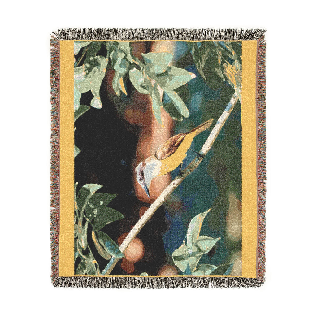 Great Kiskadee  — Poli Roam Woven Blanket