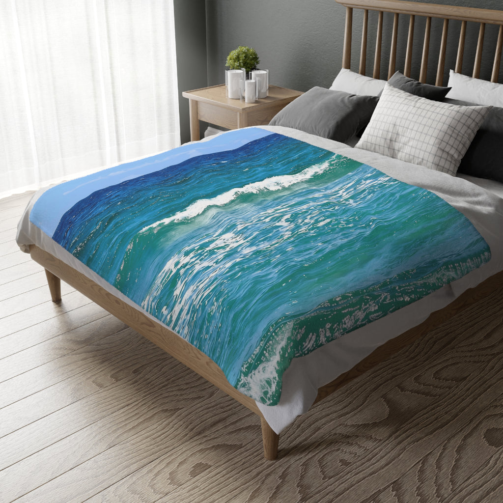 Velveteen Microfiber Blanket (Two-sided print)