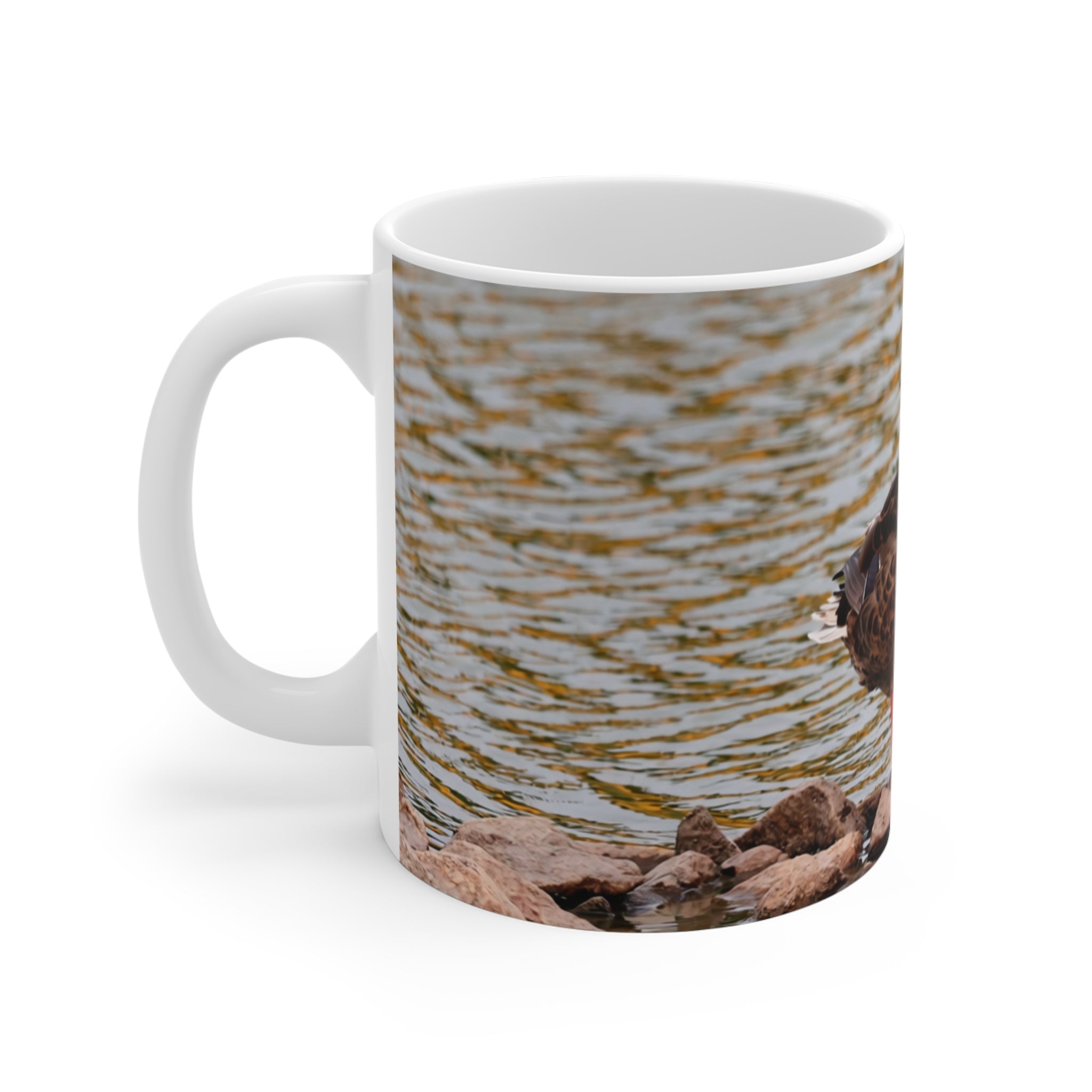 Female Mallard Duck Ceramic Mug 11oz – Nature Wildlife Coffee Cup