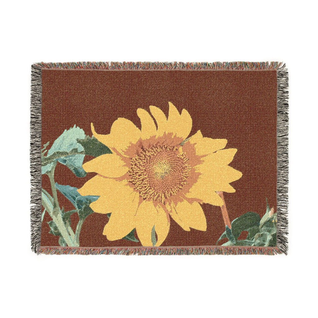 Sunflower— Poli Roam Woven Blanket